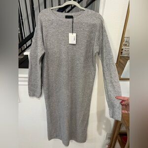 Hatch Waffle Knit Dress, NWT